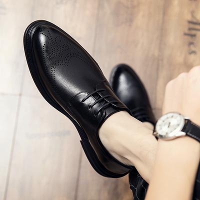 Mens Designer Brogue Leather Business Formal Dress Male Fashion Moccasins Wedding Loafers Office Oxford Shoes For Men Footwear