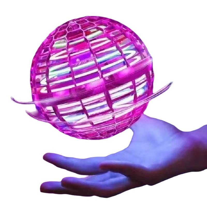 Enchanting Spin Flying Ball Gyroscope Edition Red Water Drop Version With Remote Control