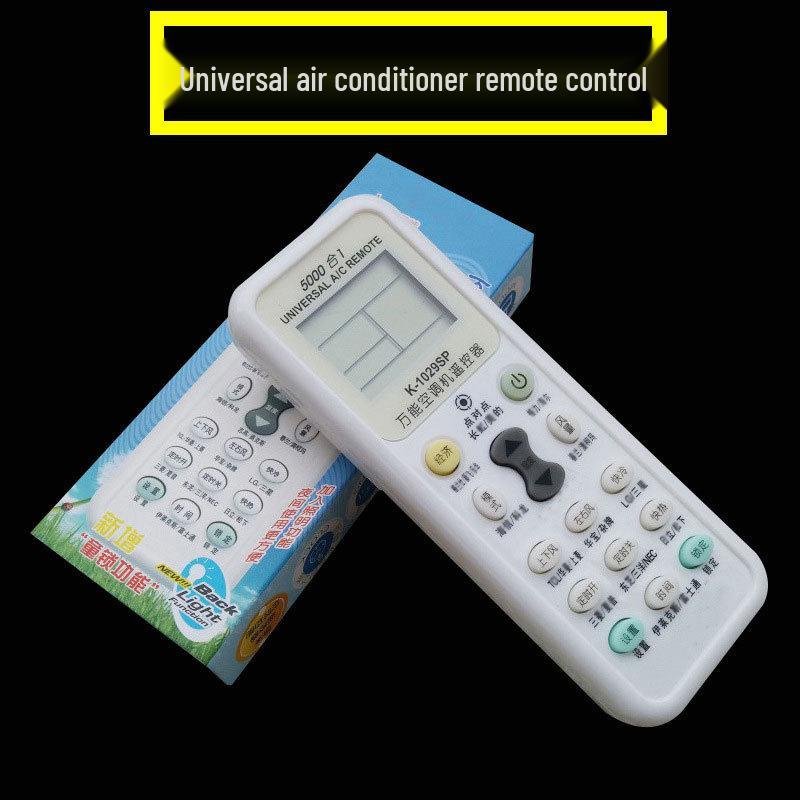 Universal Air Conditioner Remote Control for Gree, Midea, Haier, Hisense, General, Chigo K-1029