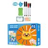 Write Wipe Activity Book Toddler Pen Control Training Book Funny Pen Guide Training Card Book for Children Early Learning