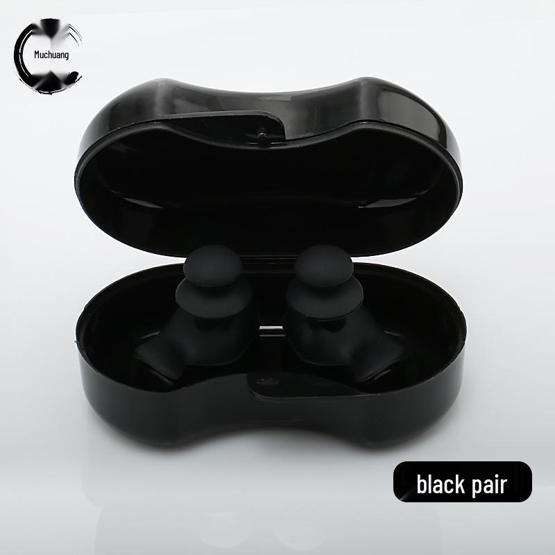 Silicone Waterproof Swimming Earplugs & Nose Clip Set - New Upgrade