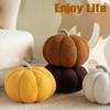 Vintage Colour Pumpkin Shaped Plushie Pillow Nordic Style Room Decor Pillow Plush Dot Point Sofa Living Room Bedside Bed Cushion