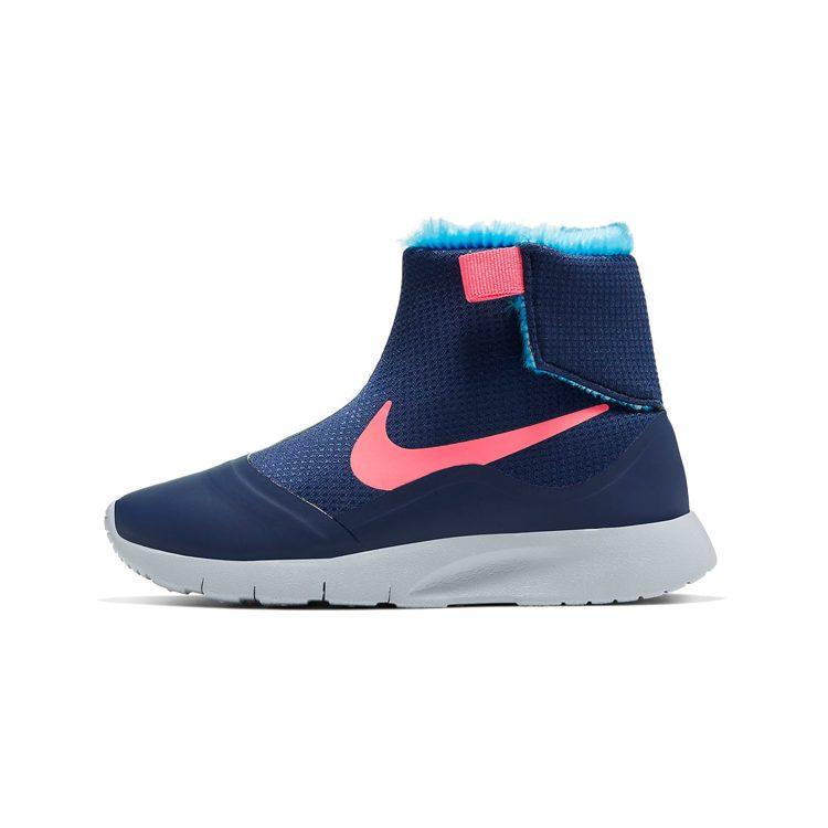Nike Thermal High Top Sports Casual Shoes Blue Pink Children Aged 3 7 Years Old 922871-400