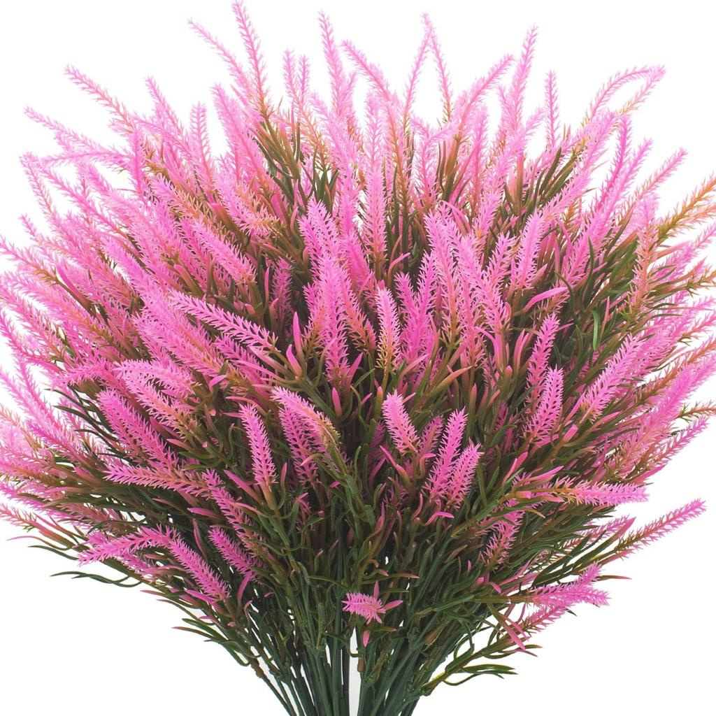 Piante Artificiali Plastica Felce Persiana Foglie Fiori Casa Matrimonio all'aperto Festa Balcone Decorazione Composizione Floreale vaso fai da te