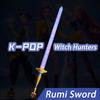 Costum Vânător de Demoni Kpop Rumi Mira Cosplay Lamă Lungă Desen Animat Halloween Crăciun Petrecere Fancy Accesorii Costum