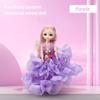 Electric Universal Walking Doll With Music And Dance, Wedding Dress Princess With Led Lights And Pleasant Music, Play House Toy,