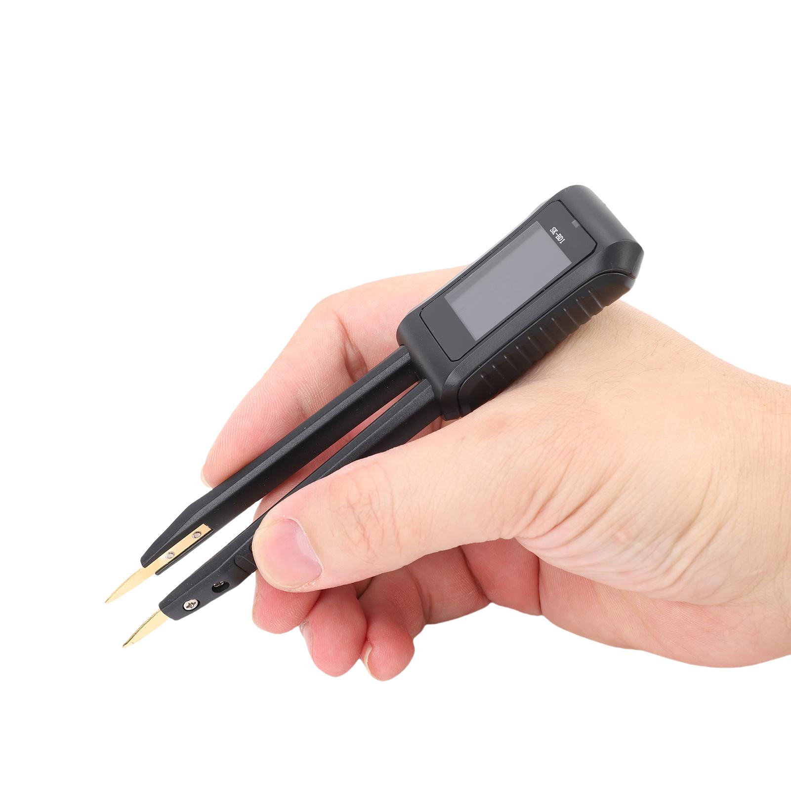 

LCR Meter Tweezer 10KHz Digital Multimeter Tester with OLED Display for Inductance Capacitance Resistance Diode Switch