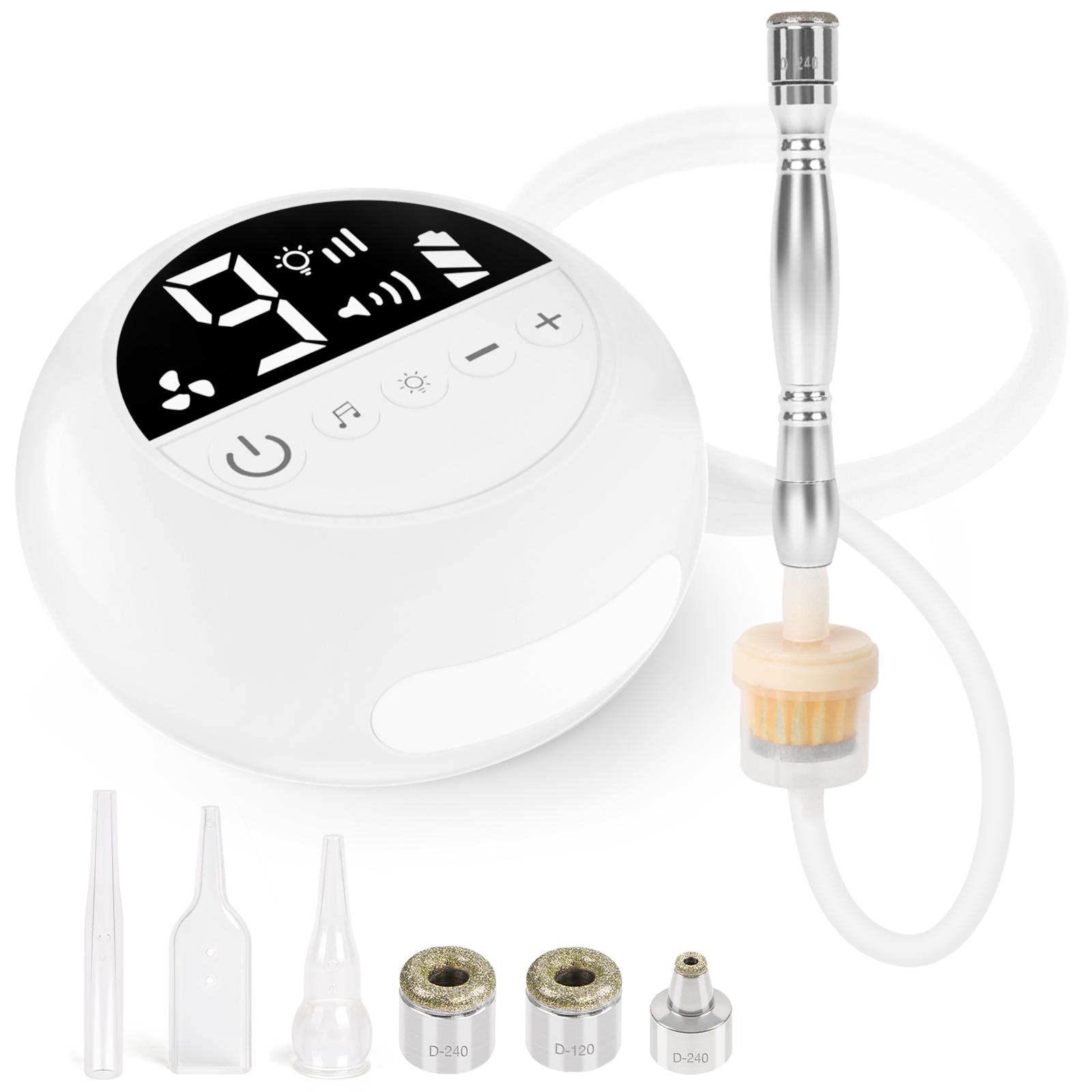 

2 in 1 Diamond Micro-dermabrasion Machine Facial Machine for Exfoliation & Blackhead Removal, Home Use Facial Skin Care Device