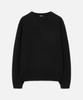 DRAW FIT Cozy V-Neck Pullover Knit [Black]