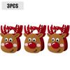 1-20PCS 2025 Christmas Gift Bag Creative Felt Cloth Children Candy Gift Bag Christmas Eve Handheld Portable Apple Bag