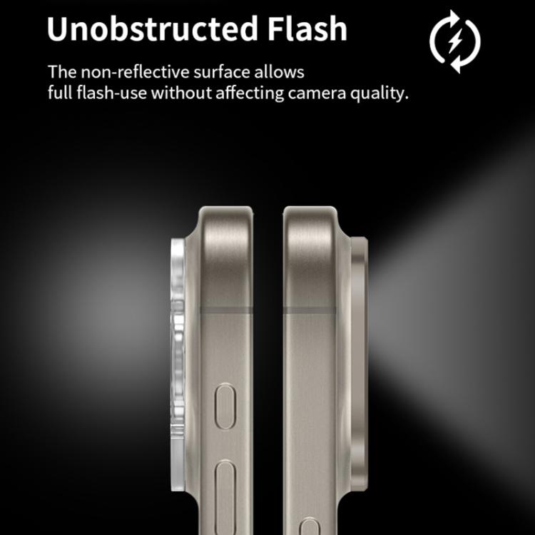 XDcase Titanium Alloy Hollow Camera Lens Protector