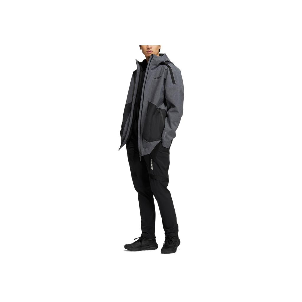 New Adidas Jackets Unisex Gray HN2026