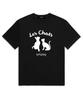 Wissi Les Chats Short Sleeve T-Shirt (Ws001) Black
