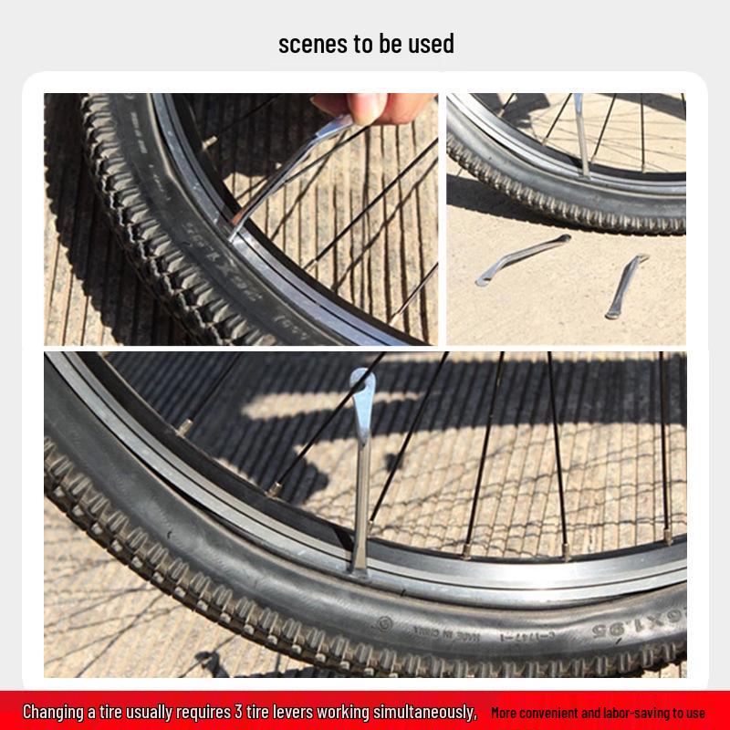 Metal Bike Tire Levers for Easy Tire Removal