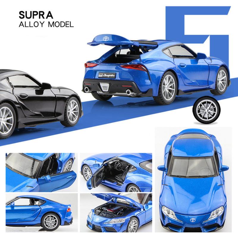 1/32 Toyota GR Supercar Toy Alloy Car Diecasts & Toy Vehicles Car Model Miniature Scale Model Toys for Children