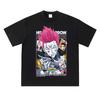 Hunterxhunter Tshirt Personality Clothes Year Round Clothing Oversized Couples Unisex Y2k Short Sleeves Hot Product Couples Gift
