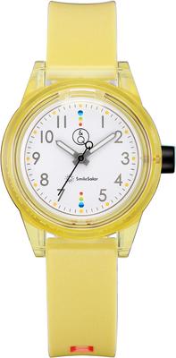 [Citizen Q&Q] Uhr Analog Smile Solar Matching Style Wasserdicht Urethan Gürtel RP29-008 Damen Gelb