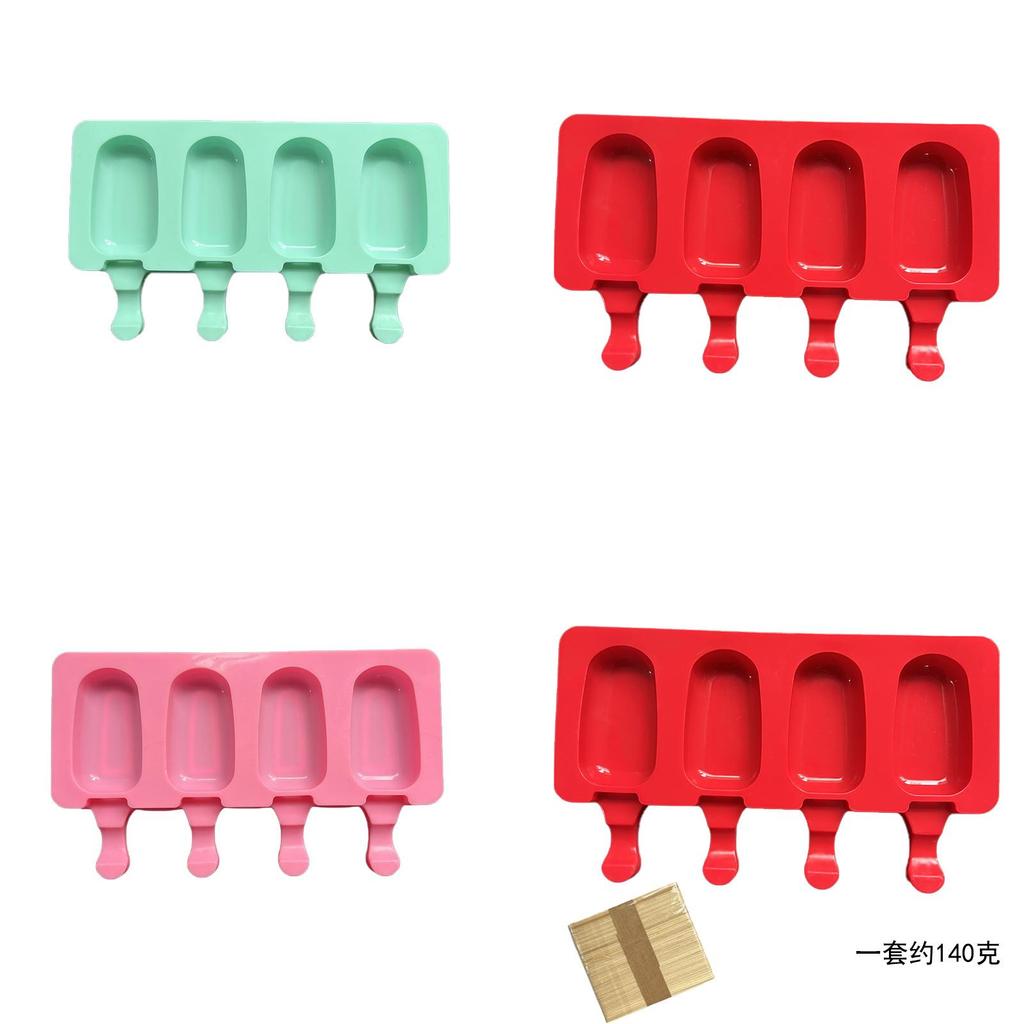 Silicone Ice Cream Molds With Lids For Homemade Frozen Desserts Kids And Adults