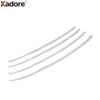 Front Grille Grill Cover Trim For Toyota Corolla 2017 2018 Facelift Chrome Car Front Lower Grills Molding Strip Accesories