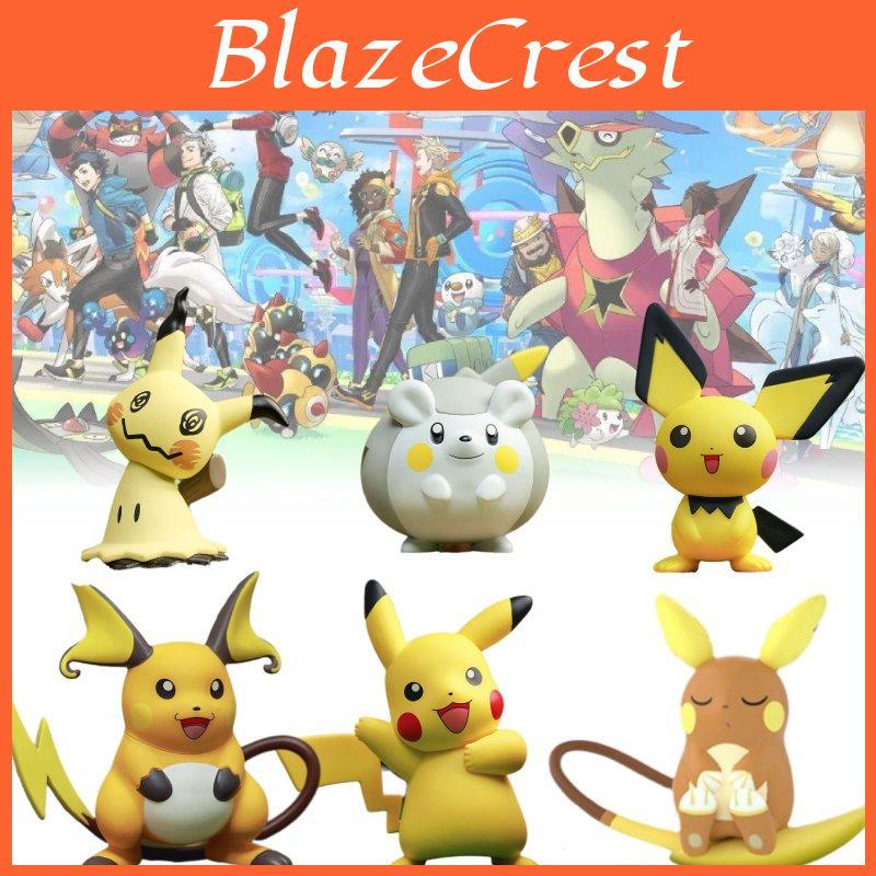 Cute Pikachu Character Collectible Figurine Perfect For Desktop Display
