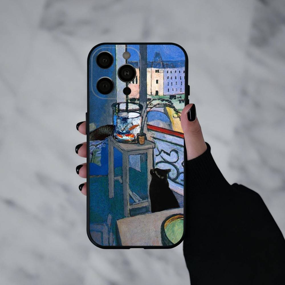 

H-Henri M-Matisse Art PaI Phone Case Silicone Soft For IPhone 17pro 16 15 14 13 12 11 X XR Plus Pro Max Plus iPhone15promax