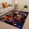 HD Fast F-Furious Vin Diesel Racing Car Living Room Non-Slip Area Rug Carpet for Bedroom Playroom Sofa,Easy Clean Home Doormat