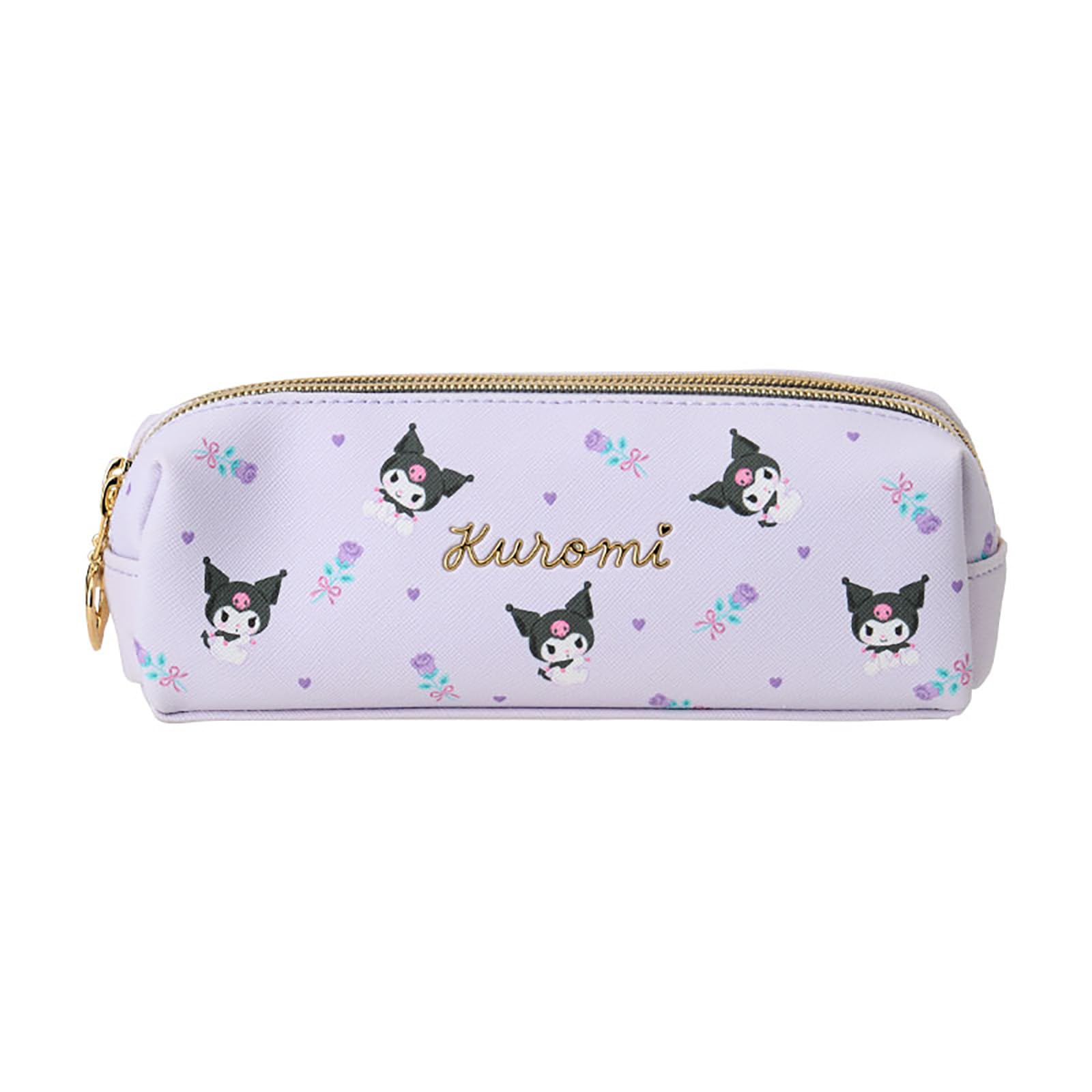 Sanrio Double Zipper Pen Case Kuromi 534625 -