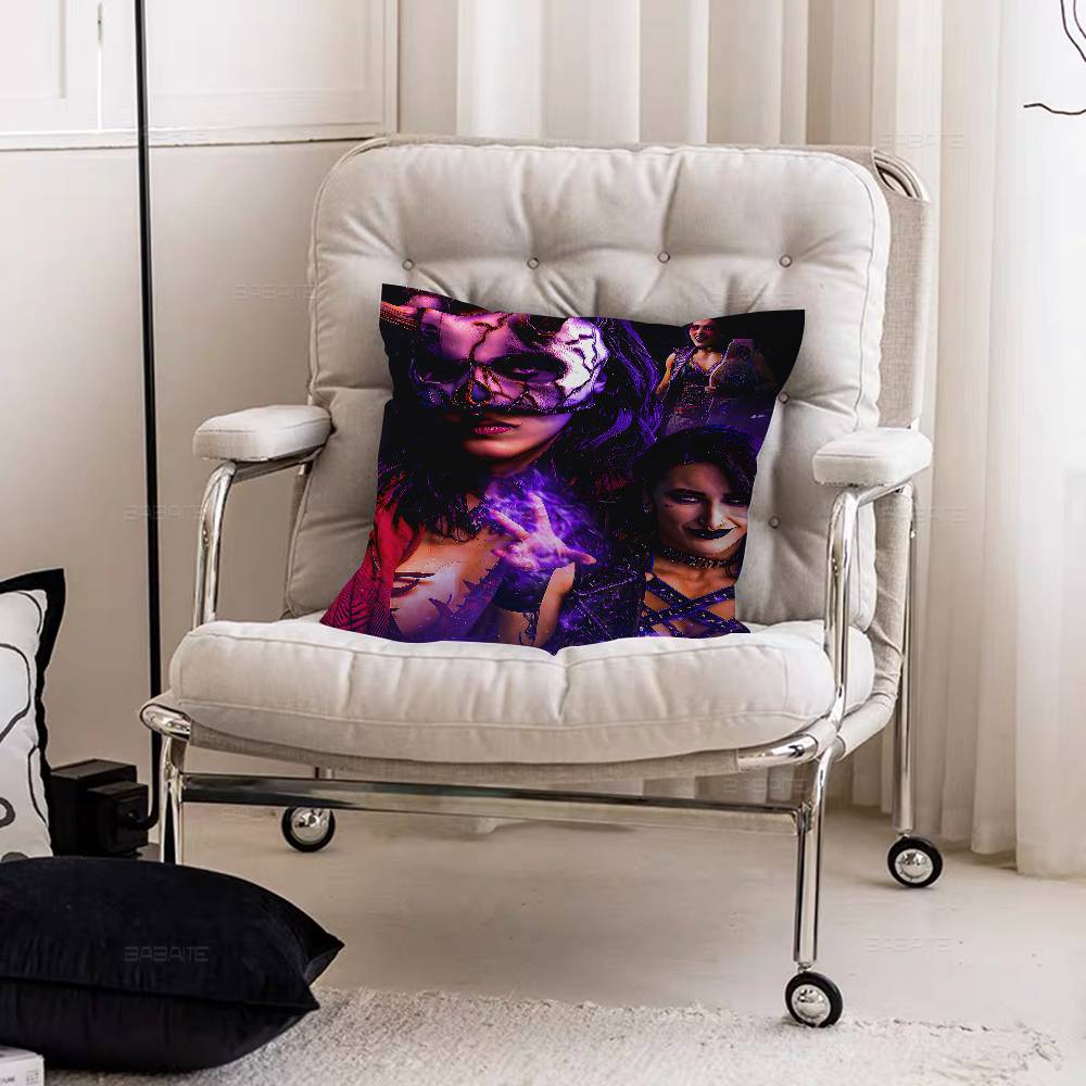 Rhea Ripley Female Wrestler Pillowcase Toon Gift Cushion Cover Bedroom Home Sofa Chair Seat Decor Pillow Case
