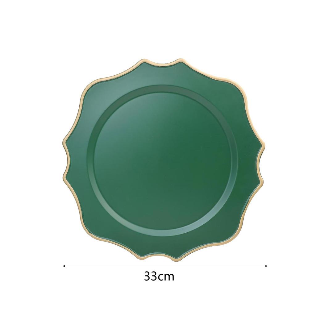 10 Count Dinner Serving Plates for Events
