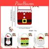 Charming Christmas Tote Bags Featuring Santa Snowman And Reindeer For Children