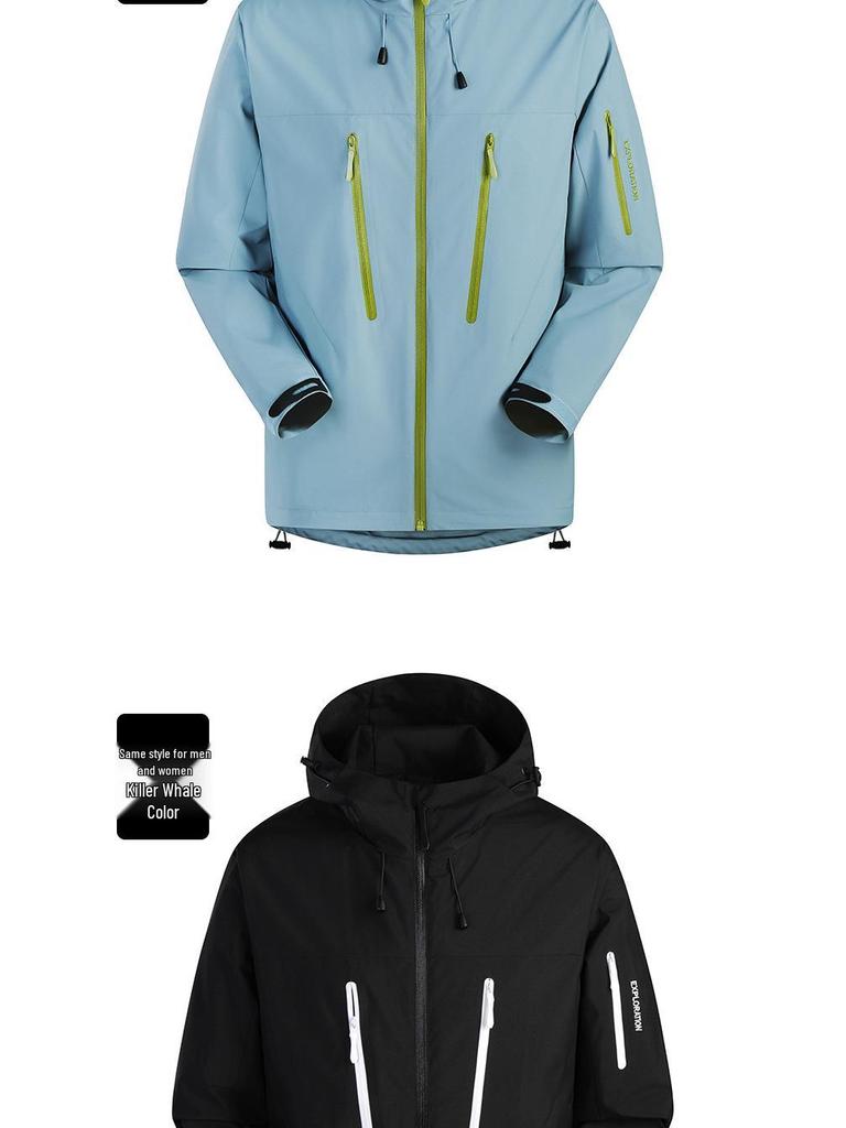 2024 Frühling & Herbst Wasserdichte Familienjacken - Unisex-Stil mit Taschen