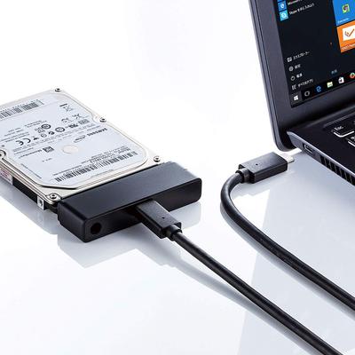 SANWA SUPPLY SATA To USB 3.1 Gen 2 Conversion Cable USB-CVIDE7