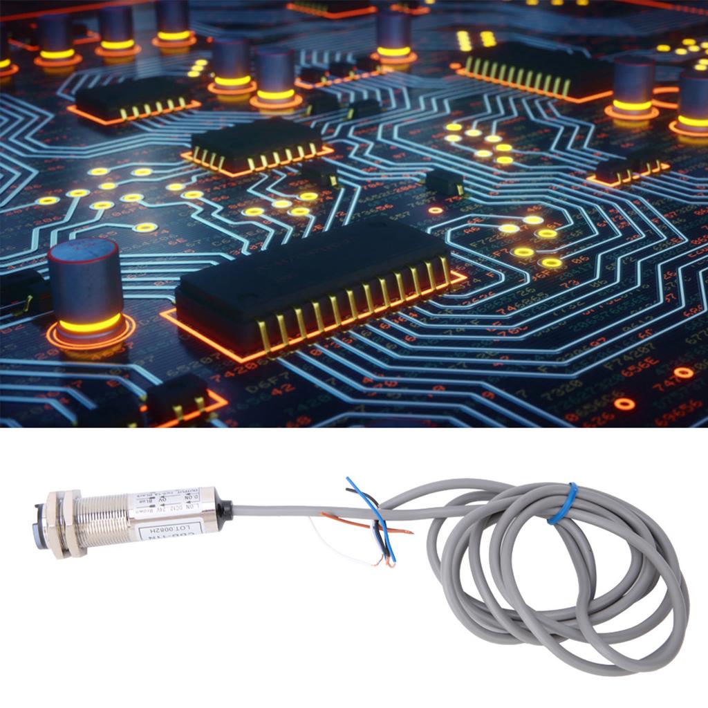 CDD 11N 10mm Diffuse Reflection Photoelectric Sensor Switch 4 Wire 12 24VDC