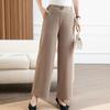 Jianhu Women's Elastic Waist Loose Wide-Leg Casual Pants