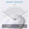 Wireless LED Motion Sensor Light USB Rechargeable Night Light Magnetic Sensing Wall Lamp for Bedroom Cabinet Closet Hallway