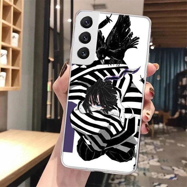 

Мягкий чехол для телефона Demon Slayer Obanai Iguro для Samsung Galaxy S23 S22 Ultra S21 Plus S20 Fe S10 Lite S9 S8 + S10e S7 Edge Pattern Samsung S10E