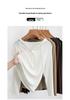 Women's V-Neck Button-Down Hooded Sweatshirt Base Layer - Slim Fit Long Sleeve for Spring & Autumn