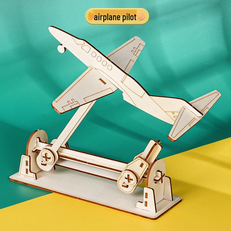 DIY Airplane Simulation Kit for Kindergarten Science Experiments