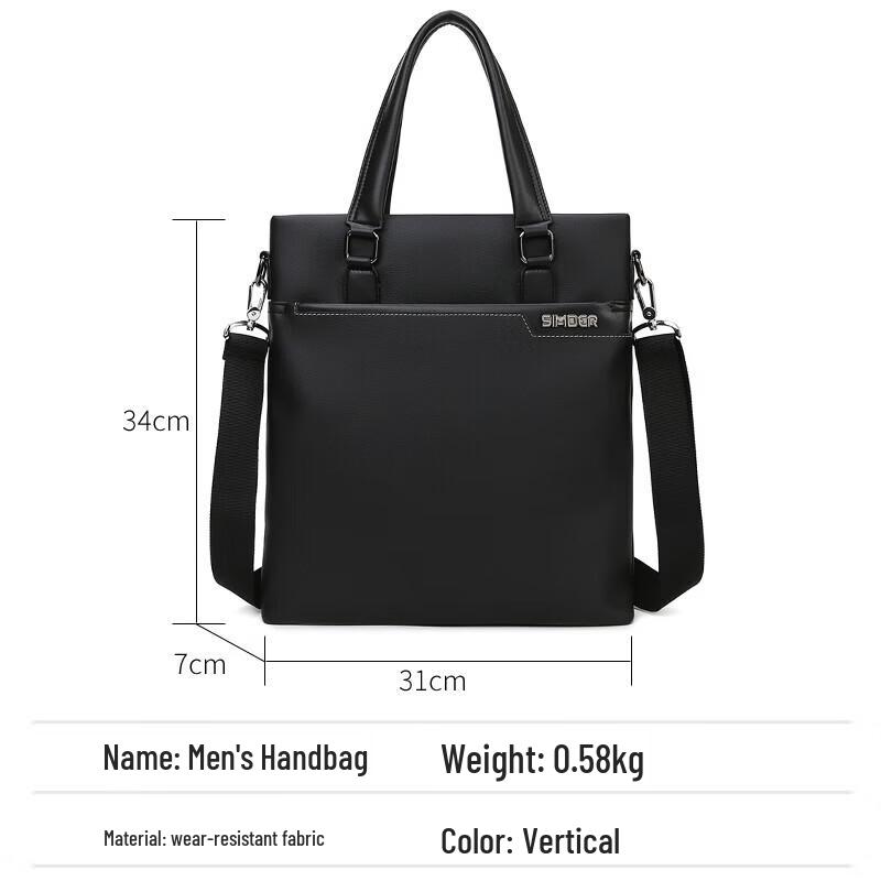 SIMOER Men's Business Briefcase