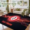 Crystal Velvet Square Rug Custom NameBristol City Pattern Non Slip Home Floor Decor Rug