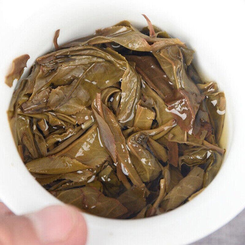 357 гMansong Raw Cake Puerh Raw Tea 2020 Mansong Spring Tea Raw Puerh Yunnan Tea — фото 7
