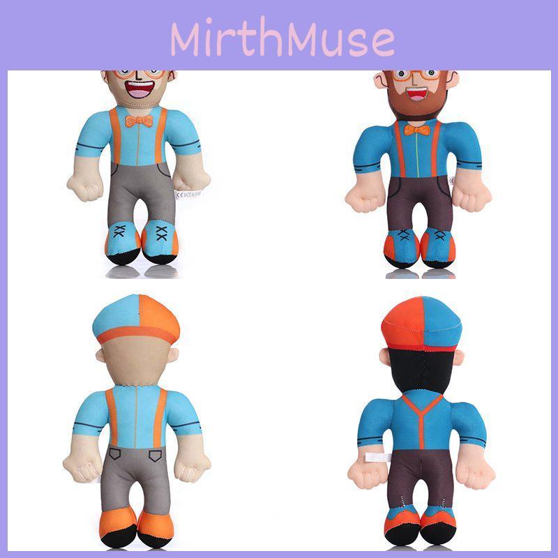 Inch Blippi 11 Plush Toys Cartoon Soft Enlightenment Prop Suffed Doll Kids Gifts