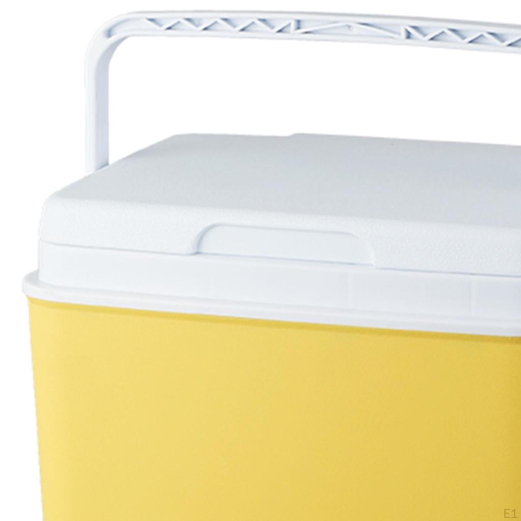 Chladicí úložný box pro kempování s rukojetí, organizér na lednici pro cestování a pikniky