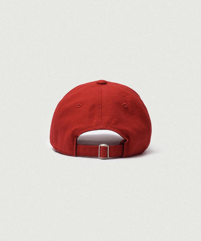 Deobanes Letter Logo Ball Cap_Red