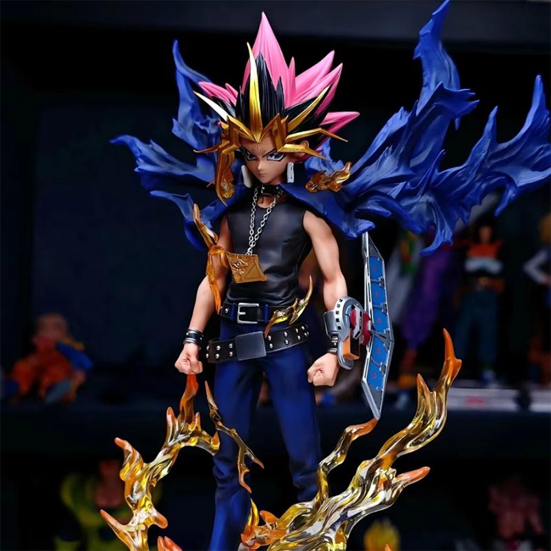 Genuine Yugi Muto Figure Dark Game Dimensional Figurine Duel Monsters Action Figures Pvc Statue Collection Toys In Stock