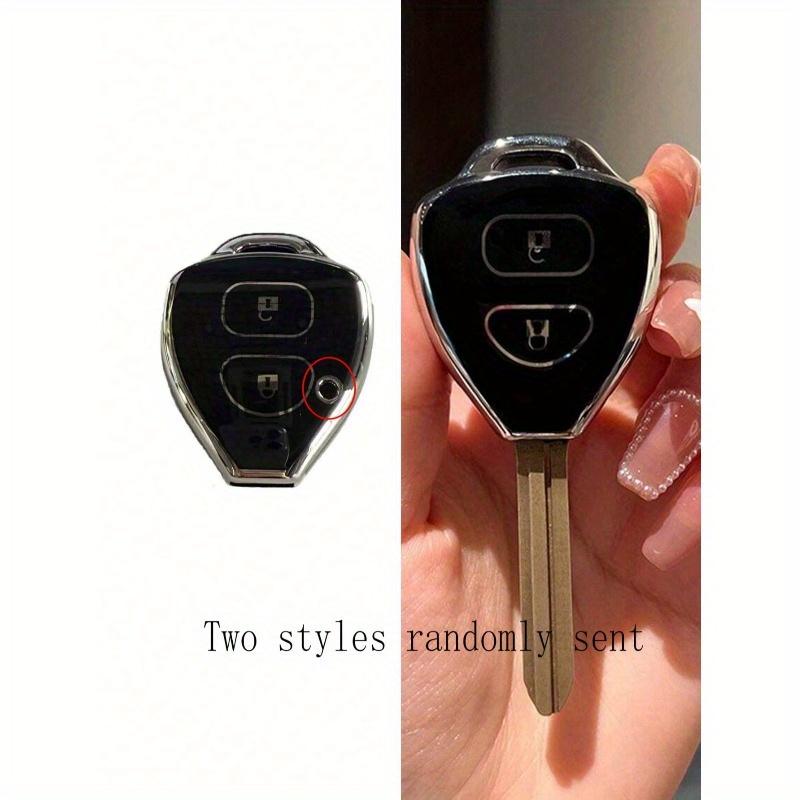 TPU Schlüsseletui Schutzhülle Geeignet für Toyota Corolla, VIOS, Camry, Yaris, RAV4, HiLux, Cruiser, Fortuner - Langlebiger Schutz