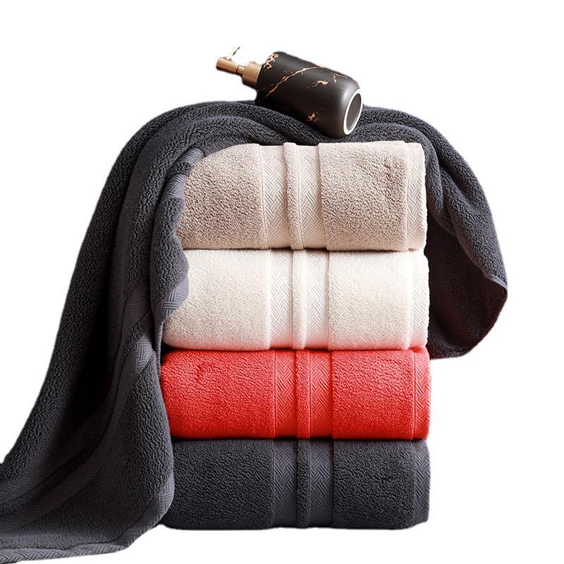 Class A Pure Cotton Bath Towel Enlarged and Thickened 80*160 800g Cotton Bath Towel