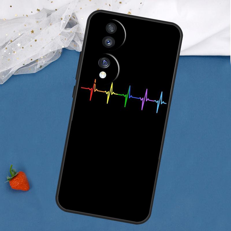 Rainbow Gay Lesbian LGBT Case For Honor Magic 7 5 6 Lite Honor 400 200 Pro 50 70 90 X8 X9 X8a X8b X9a X9b X9c Cover