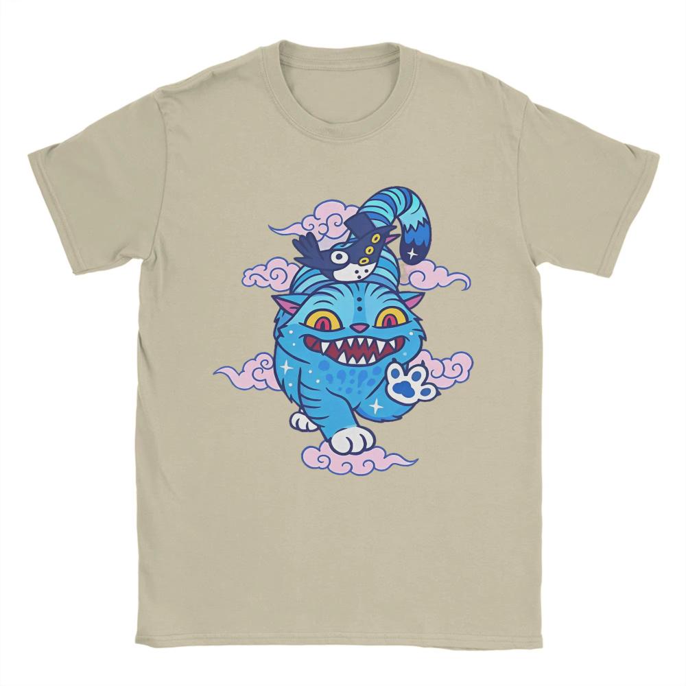 K POP Demon Hunter Derpy Tiger and Bird Men Women T Shirt Pure Cotton Tops Vintage Short Sleeve Round Collar Gift Idea T-Shirts