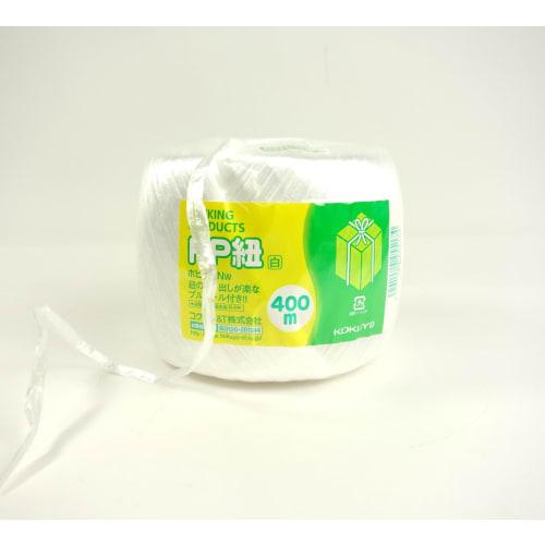 KOKUYO PP String 400m Ball Roll White Hohi-11W